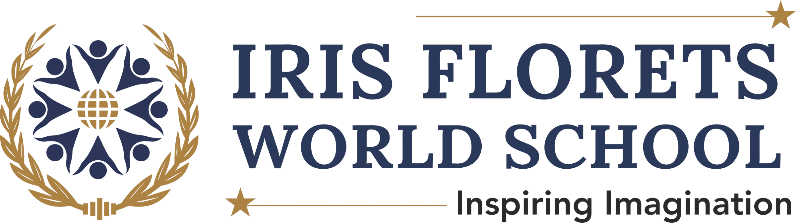 Logo for Iris Florets World School, a top-rated CBSE school in Bongloor, Hyderabad, offering a world-class education.